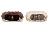 CANDY DONUT CHOCO/WHITE VASE ASS 16X8X15CM NM