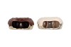 CANDY DONUT CHOCO/WHITE VASE ASS 11X6X11CM NM