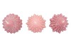 FROSTY SWEETS PINK MIX X-MAS TREE CANDLE 9X20CM ASS