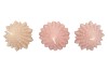 CANDLE FROSTY X-MAS TREE WARM SAND MIX 9X20CM ASS