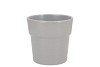 CERAMIC GREY STONE POT ORCHID EDGE 13X12,5CM