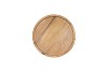 MUMBAI MANGO WOODEN TRAY ROUND 25X25X3CM