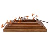 MUMBAI MANGO WOODEN TRAY RECTANGULAR 33X20X3CM NM