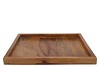 MUMBAI MANGO WOODEN TRAY SQUARE 37X37X3CM NM