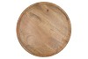 MUMBAI MANGO WOODEN TRAY ROUND SMALL EDGE 44X44X2CM NM