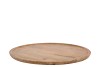 MUMBAI MANGO WOODEN TRAY ROUND SMALL EDGE 38X38X2CM NM