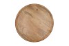 MUMBAI MANGO WOODEN TRAY ROUND SMALL EDGE 38X38X2CM NM