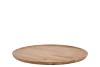 MUMBAI MANGO WOODEN TRAY ROUND SMALL EDGE 33X33X2CM NM