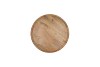 MUMBAI MANGO WOODEN TRAY ROUND SMALL EDGE 23X23X2CM