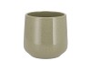 CERAMIC KIWI STONE POT ORCHID BERLIN 14X13,5CM