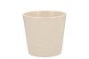 CERAMIC BEIGE STONE POT ORCHID 14X12,5CM