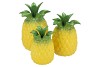 PINEAPPLE TROPICAL YELLOW VASE 18X18X28CM NM