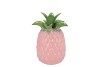 PINEAPPLE TROPICAL PINK VASE 16X16X22CM NM