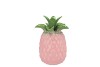 PINEAPPLE TROPICAL PINK VASE 14X14X18CM NM