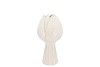 TULIP WHITE VASE TULIP 11X11X21CM NM