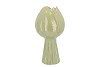 TULIP PISTACHE VASE TULIP 17X17X32CM NM