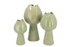 TULIP PISTACHE VASE TULIP 17X17X32CM NM