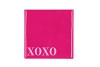 TILE XOXO PINK 10X10X1CM NM