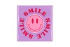 TILE SMILE PURPLE 10X10X1CM