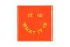 TILE IT IS ORANGE 10X10X1CM NM