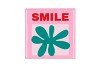 TILE SMILE PINK 10X10X1CM NM