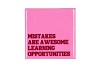 TILE MISTAKES PINK 10X10X1CM NM