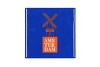 TILE AMSTERDAM BLUE 10X10X1CM NM