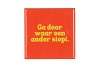 TILE GA DOOR ORANGE 10X10X1CM NM