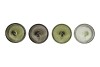 BICOLORE SUMMER GREEN MIX JARS ASS 11X22CM