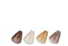 DELIGHT NATURAL BROWN MIX DROP VASE  ASS 12X14CM NM