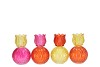 BICOLORE DUTCH ORANGE MIX TULIP T-LIGHT ASS 11X17CM