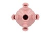 ROTTERDAM PINK VASE TULIP 20X20X23CM NM