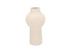 LISBOA WHITE VASE BULB HIGH 14X14X28CM NM