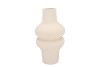 LISBOA WHITE VASE BULB HIGH 18X18X34CM