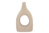 LISBOA SAND VASE OVAL 28X11X46CM NM