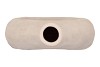 LISBOA SAND VASE OVAL 28X11X46CM NM