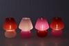 BICOLORE DUTCH PINK MIX LED MUSHROOM ASS 12X15CM
