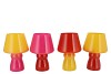 BICOLORE DUTCH ORANGE MIX LED LAMP ASS 17X25CM
