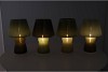 BICOLORE SUMMER GREEN MIX LED LAMP ASS 17X25CM
