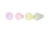 DELIGHT DREAMY PASTEL MIX DROP VASE ASS 15X20CM NM