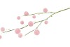 SILK FLOCKY FRUIT PINK 80CM NM