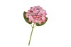 SILK HYDRANGEA WHITE/PINK 14X45CM NM