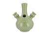 ROTTERDAM GREEN VASE TULIP 20X20X23CM NM