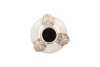 FROG WHITE VASE TUBE 14X14X19CM NM