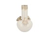 FROG WHITE VASE TUBE 20X20X28CM NM