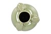 FROG PISTACHE VASE TUBE 23X23X34CM NM