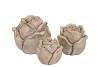 CONCRETE SAINT GOLD ROSE 11X11X11CM