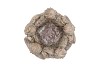 CONCRETE SAINT ANGEL WREATH GOLD POT 23X23X11CM