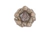 CONCRETE SAINT ANGEL WREATH GOLD POT 20X20X12CM