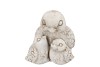 CONCRETE ANTIQUE BIRDS 14X18X15CM NM